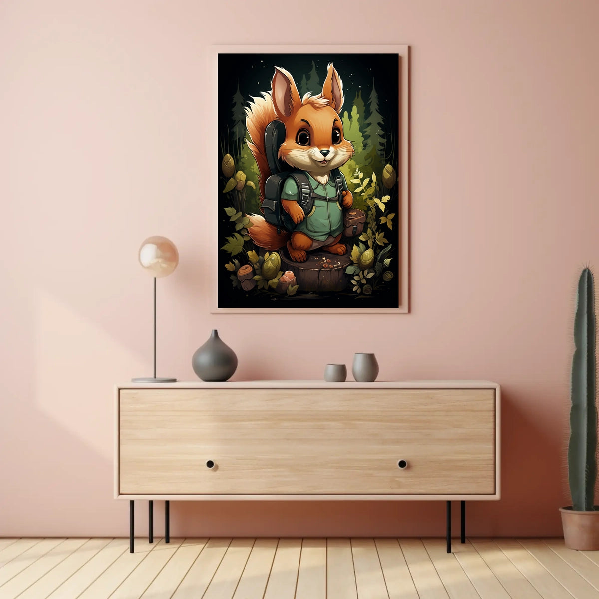 Adventure Awaits The Forest Explorer Poster