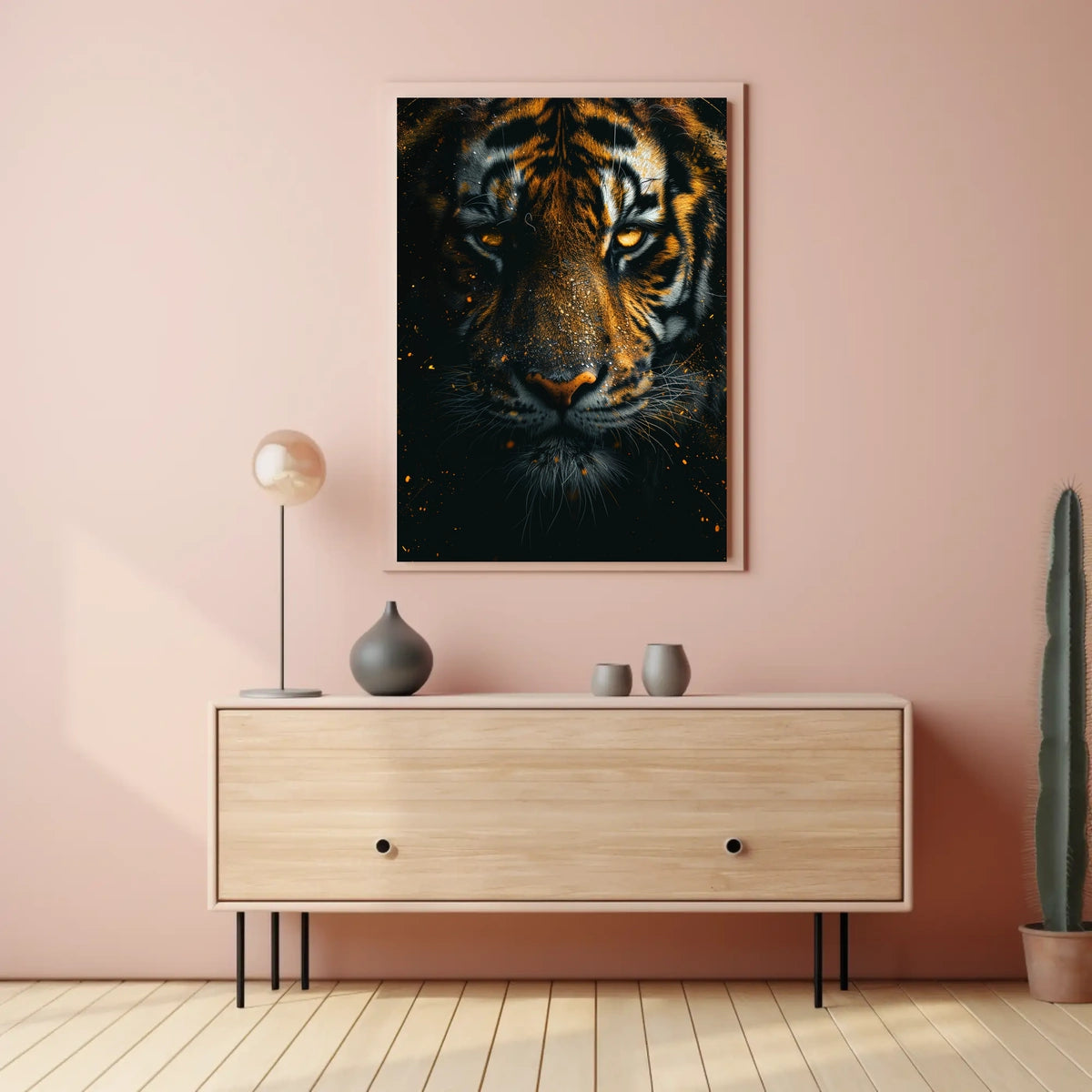 Majestic Tiger Portrait Poster