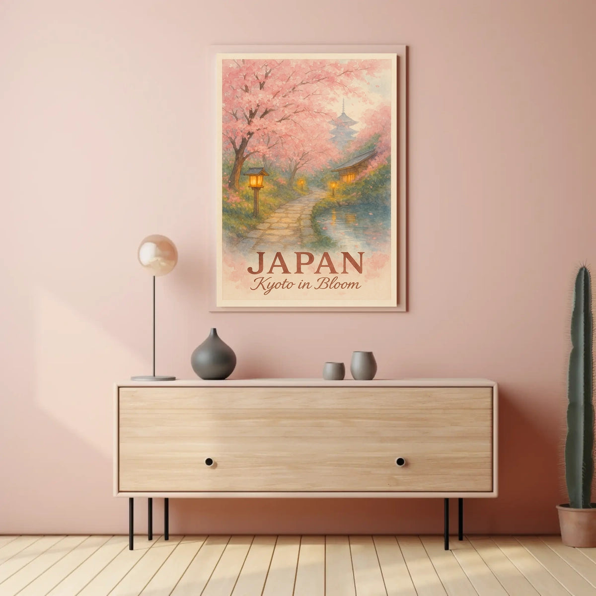 Japan Kyoto in Bloom Poster
