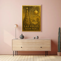 Las Vegas Neon Noël Poster