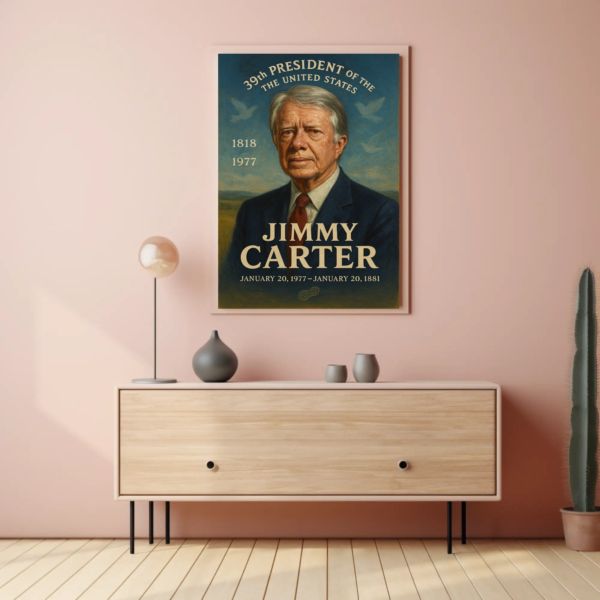 Jimmy Carter 39th President Poster