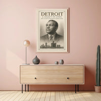 Detroit A Legacy in Lines Poster