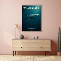 Whaleshark Awe-Inspiring Poster PosterGoat