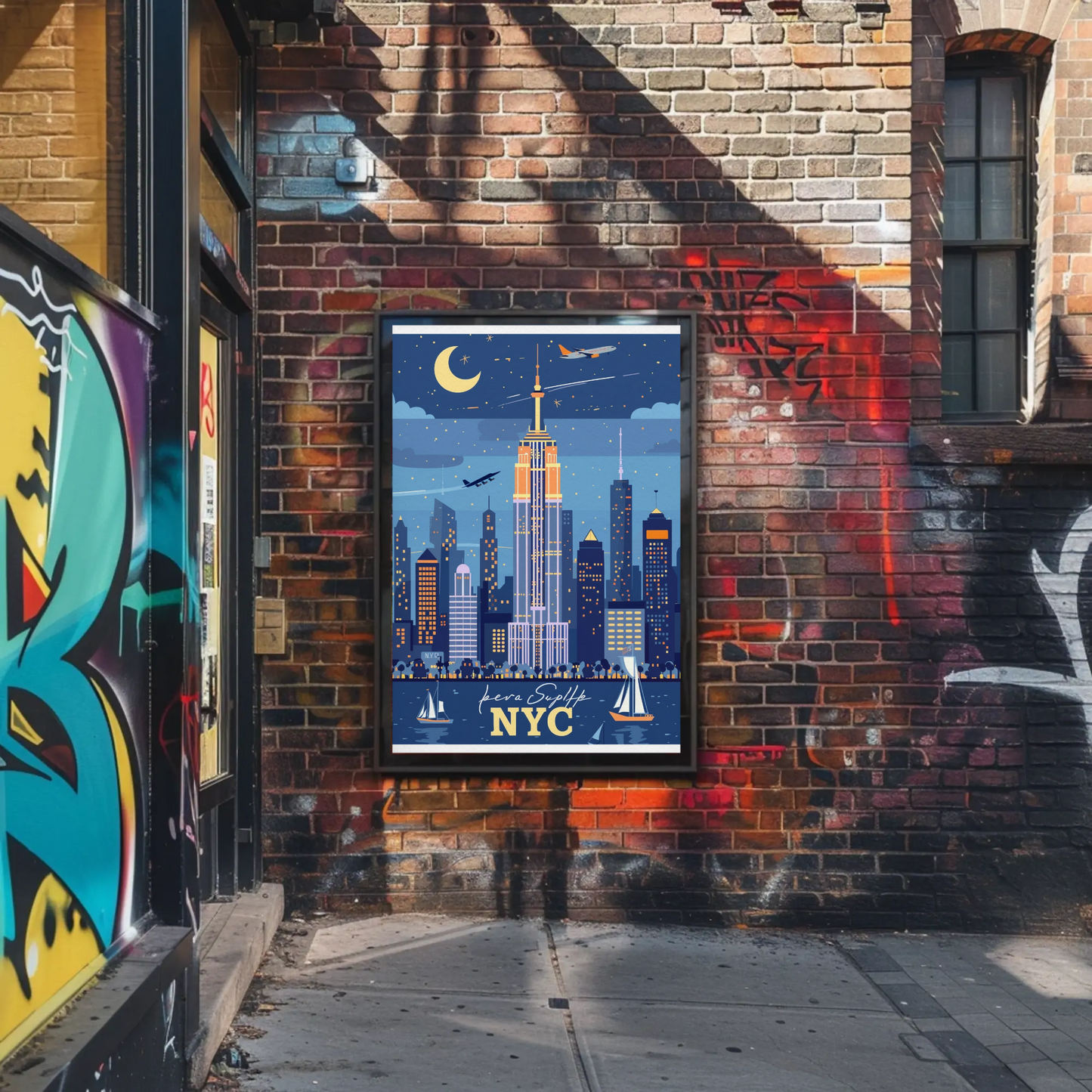 New York City Vintage Poster