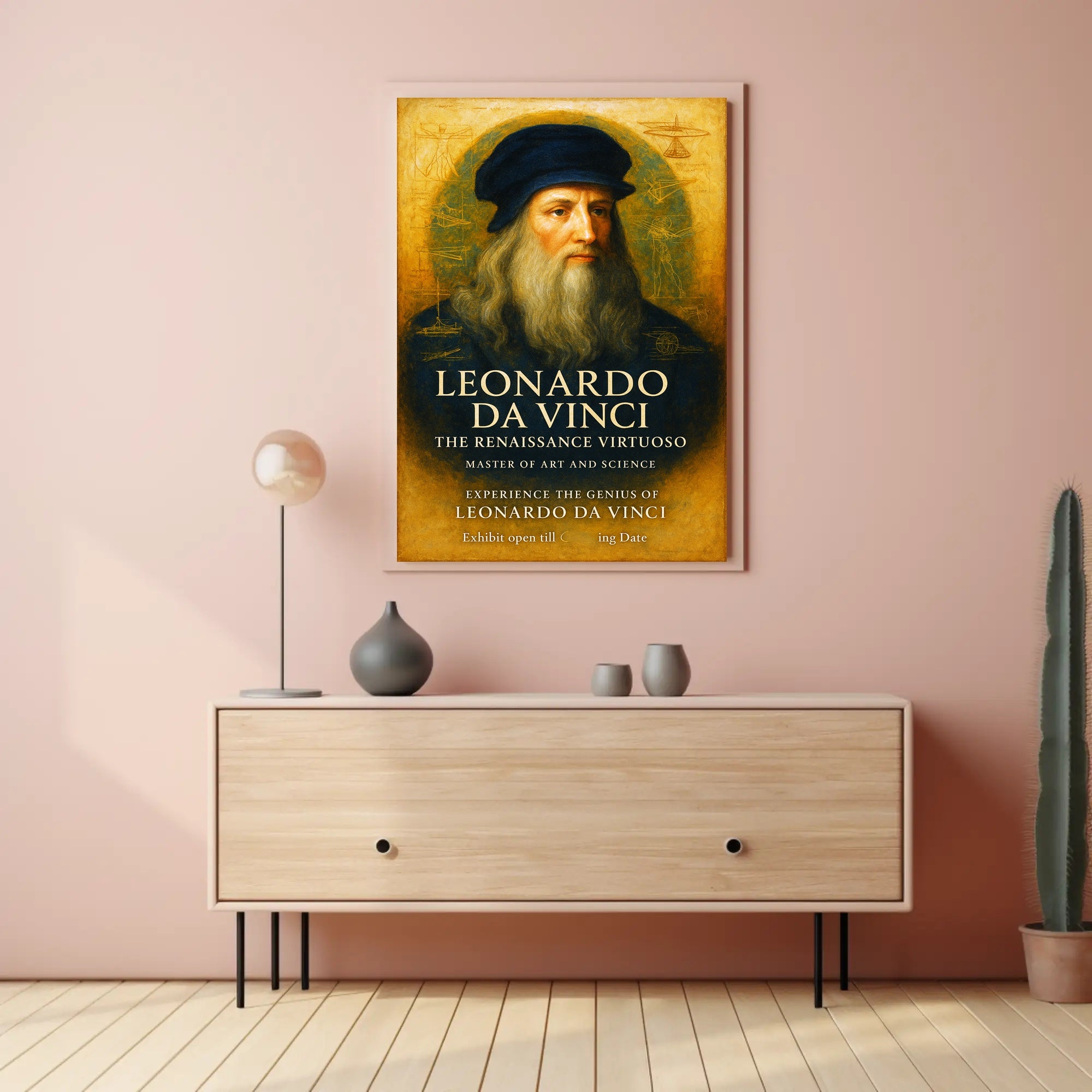 Leonardo da Vinci The Renaissance Virtuoso Poster PosterGoat