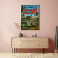 Welcome to Alligator Alcatraz Poster PosterGoat