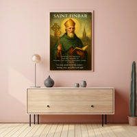 Saint Finbar Poster PosterGoat