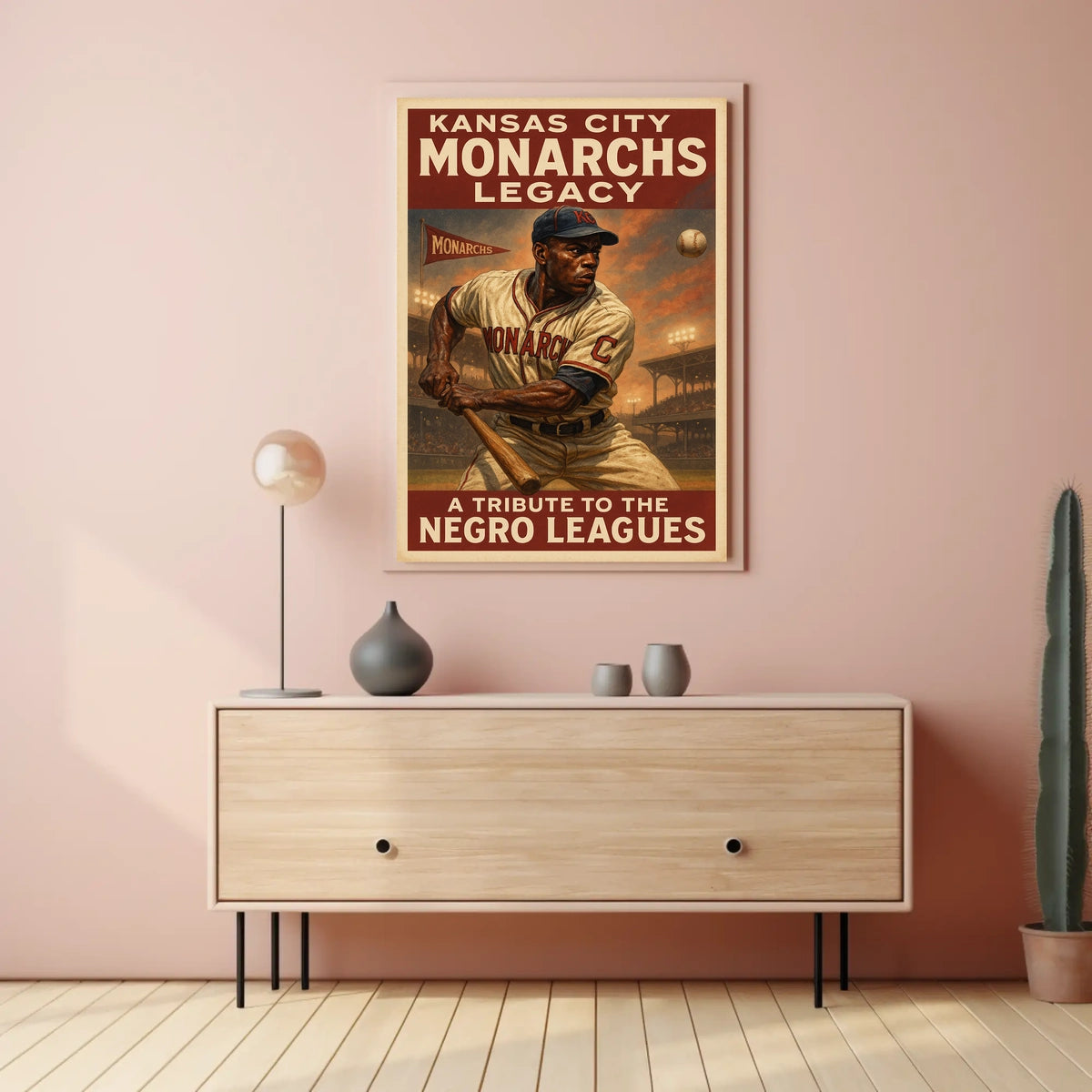 Kansas City Monarchs Legacy Poster