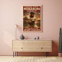 Kansas City Monarchs Legacy Poster