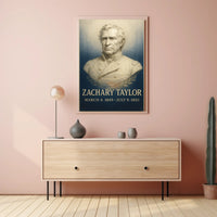 Zachary Taylor Presidential Term Poster PosterGoat