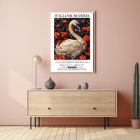 William Morris Exhibition Vintage Art Poster