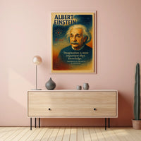 Albert Einstein Theoretical Physicist Visionary Poster