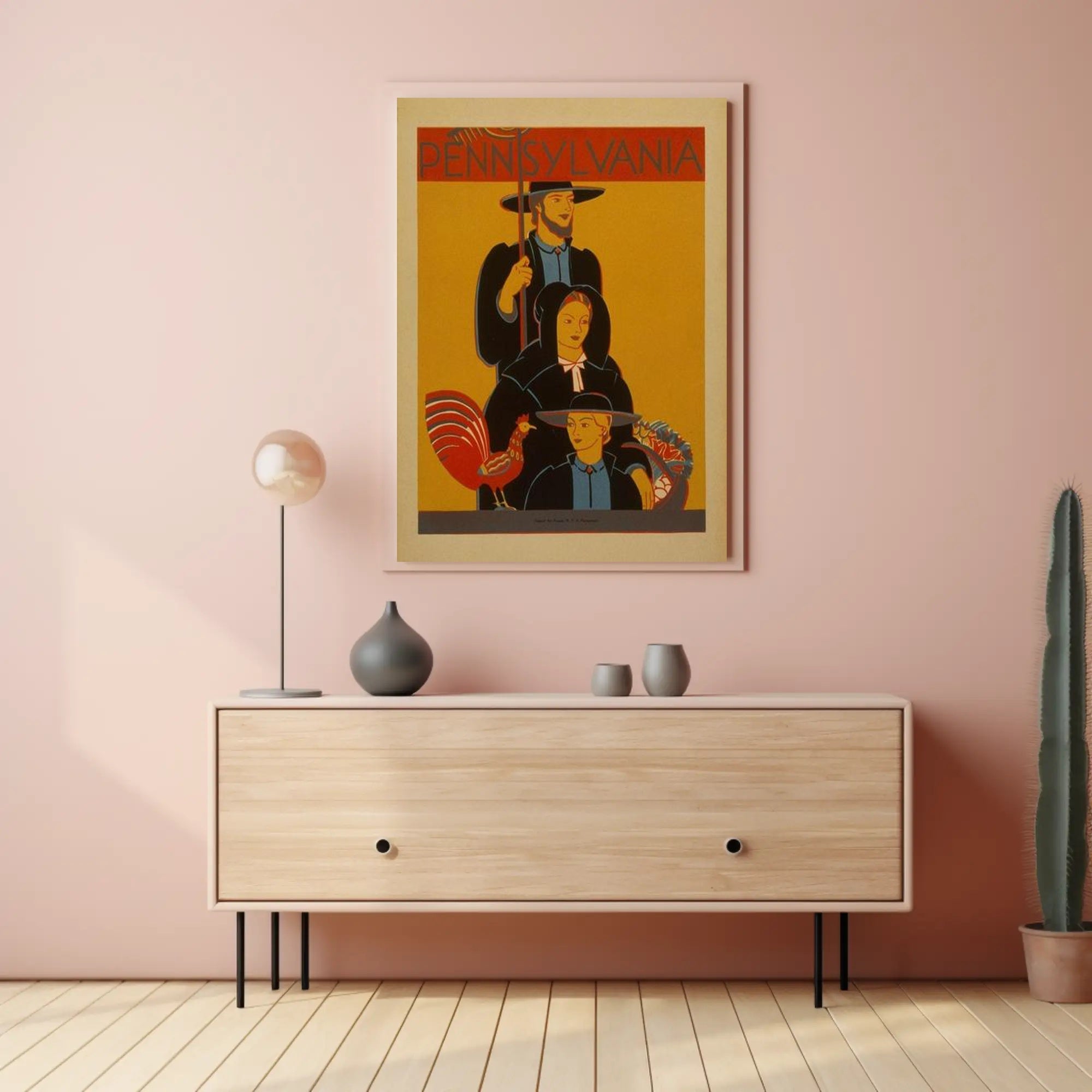 Pennsylvania Heritage Poster PosterGoat