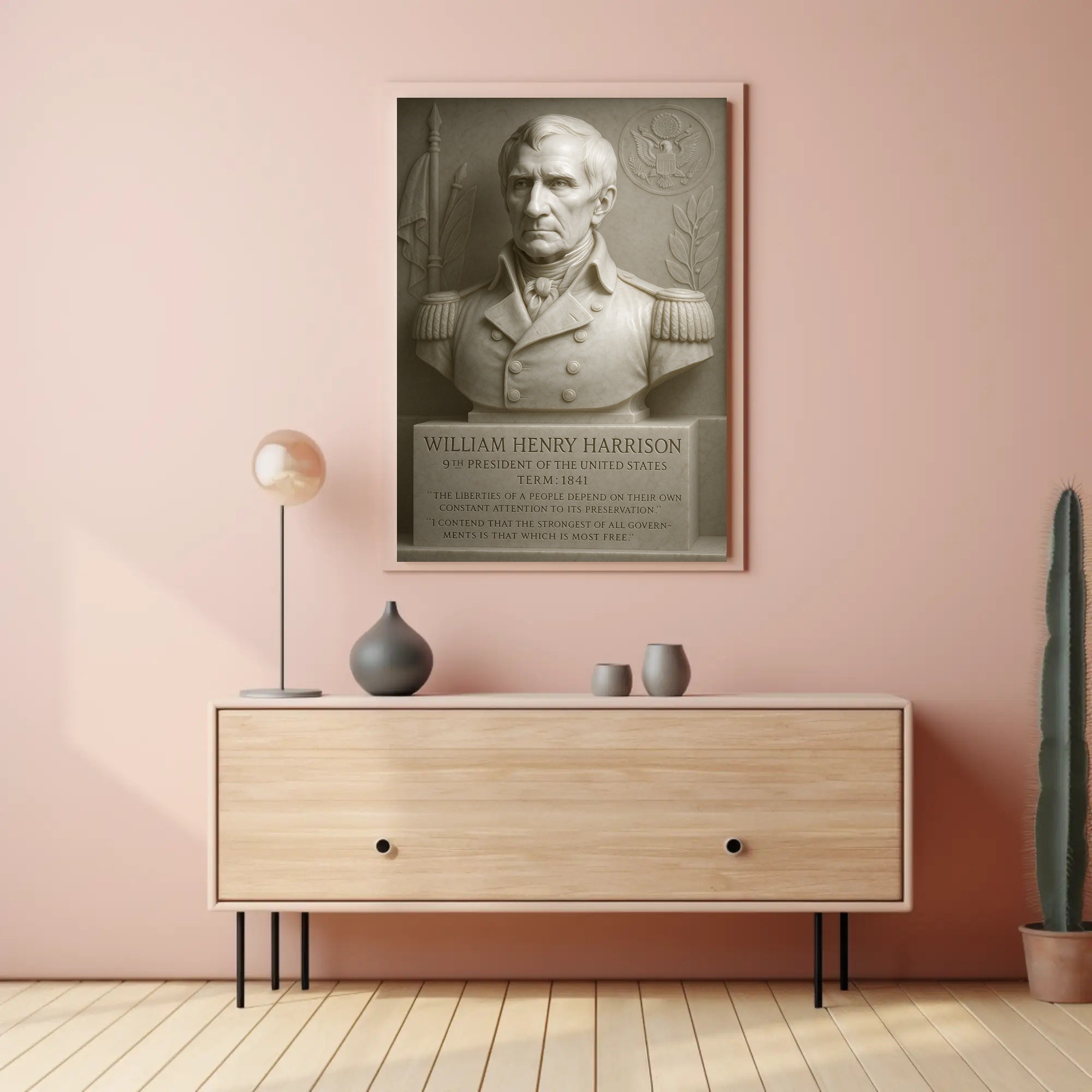 William Henry Harrison Historical or Presidential Poster