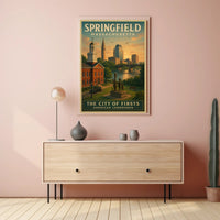 Springfield: The City of Firsts Poster