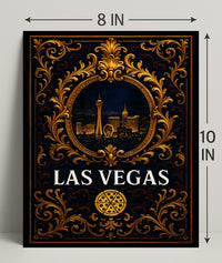 Las Vegas Elegance Poster PosterGoat