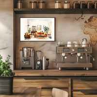 Cozy Living Room Illustration Poster