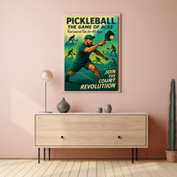Pickleball Revolution Poster