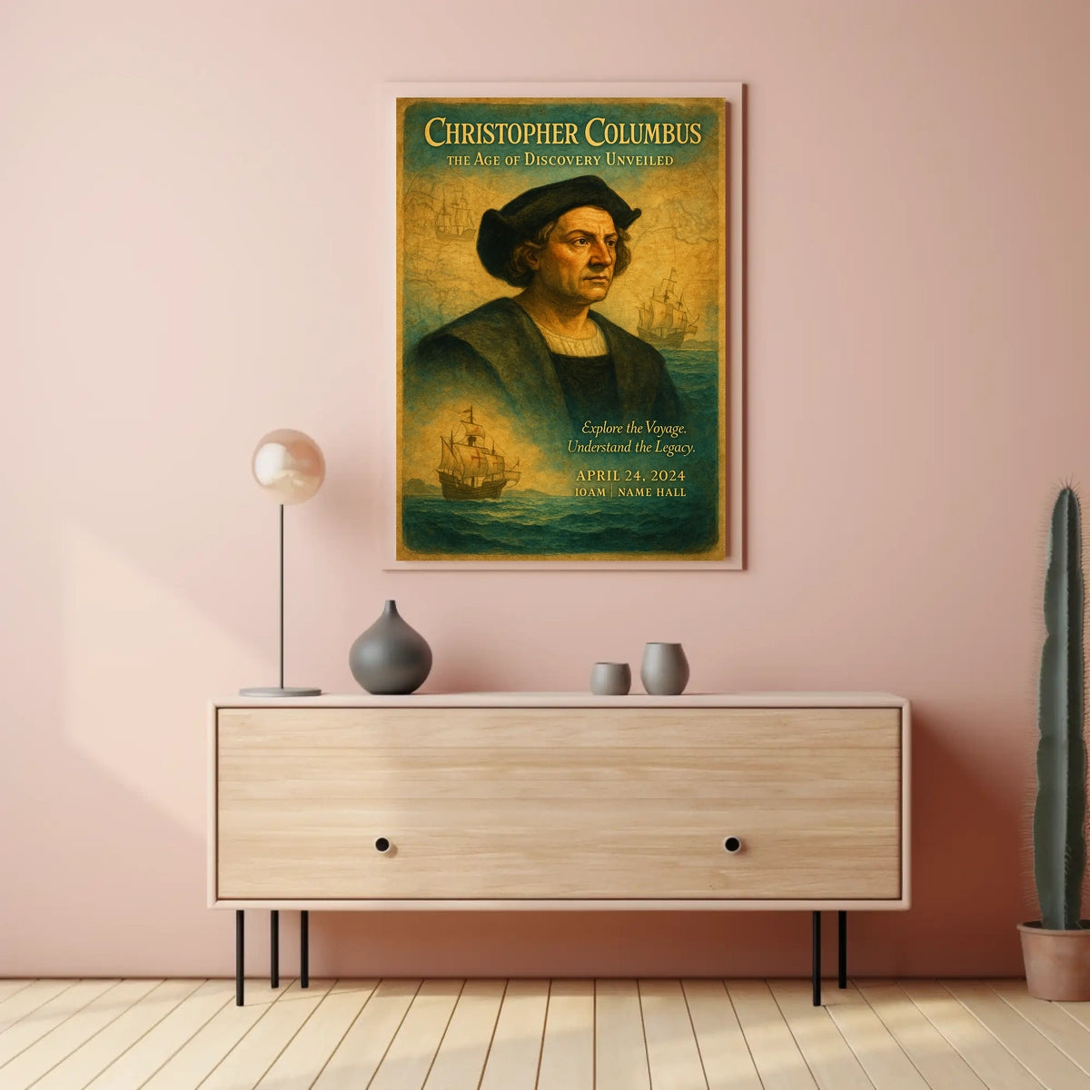 Christopher Columbus The Age of Discovery Unveiled Poster