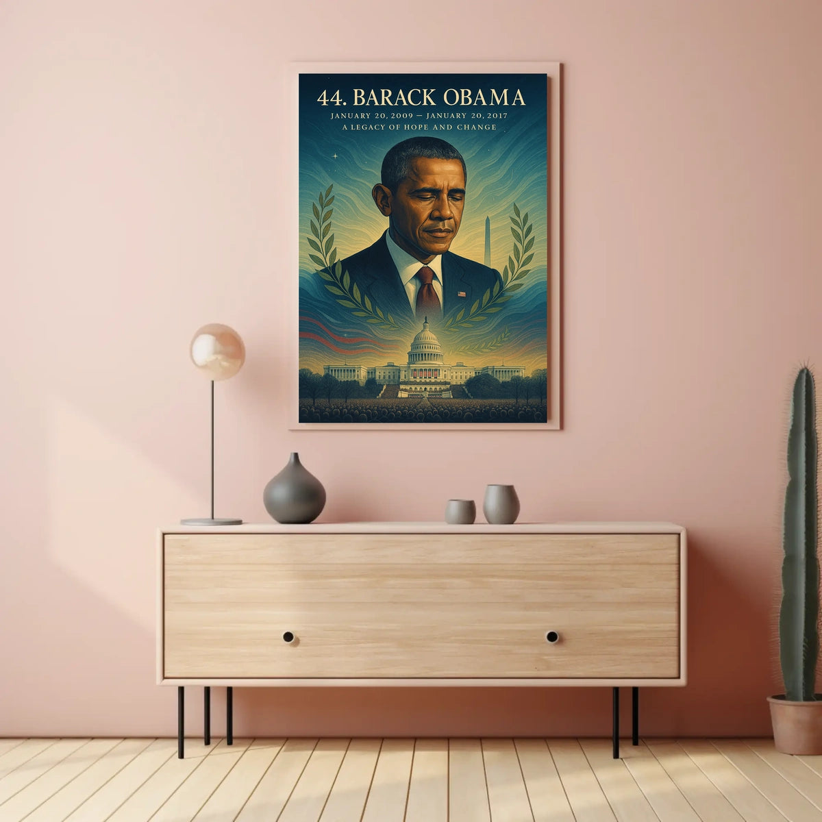 Legacy of Hope: Obama Era Presidential Poster