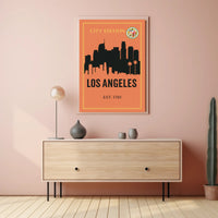 Los Angeles City Edition Poster PosterGoat
