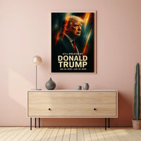 Trump Patriotism Leadership Expressionism Poster