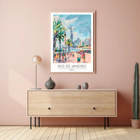 Rio de Janeiro Vibes Poster PosterGoat