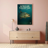 African Tigerfish Poster