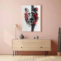 The Duality Of The Lion Poster