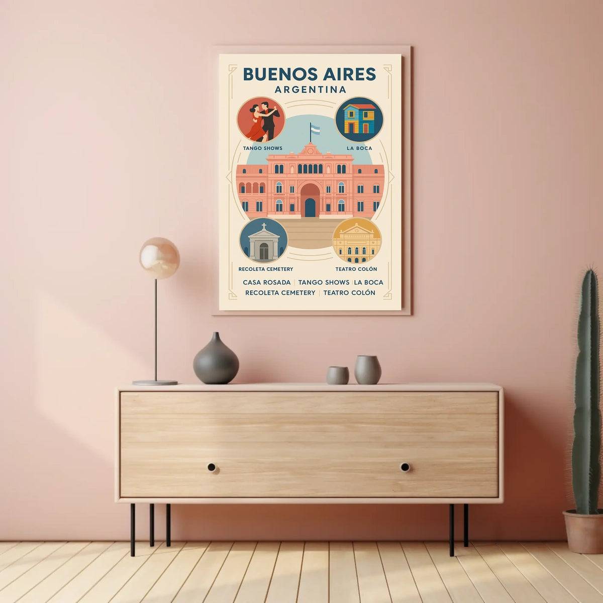 Discover Buenos Aires Poster