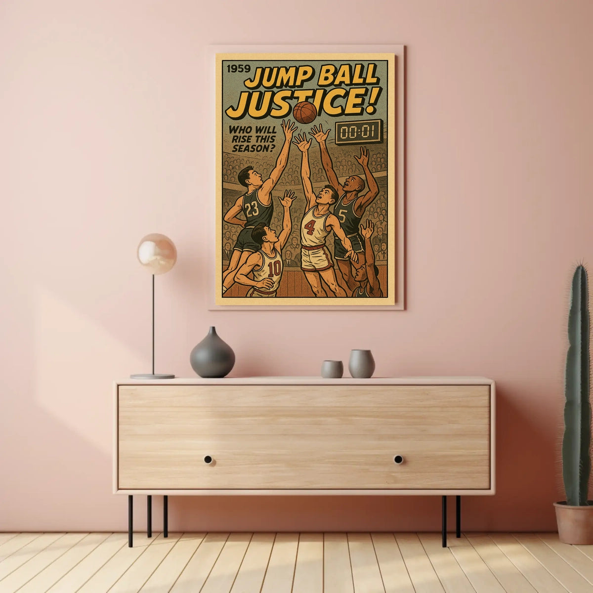 Jump Ball Justice Poster