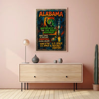 Alabama Heritage and Progress: Cultural or Heritage Poster