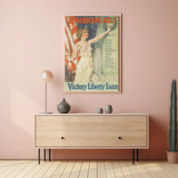 Victory Liberty Loan World War I Propaganda Poster