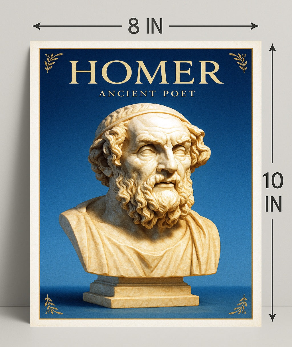 Homer Ancient Poet Poster PosterGoat