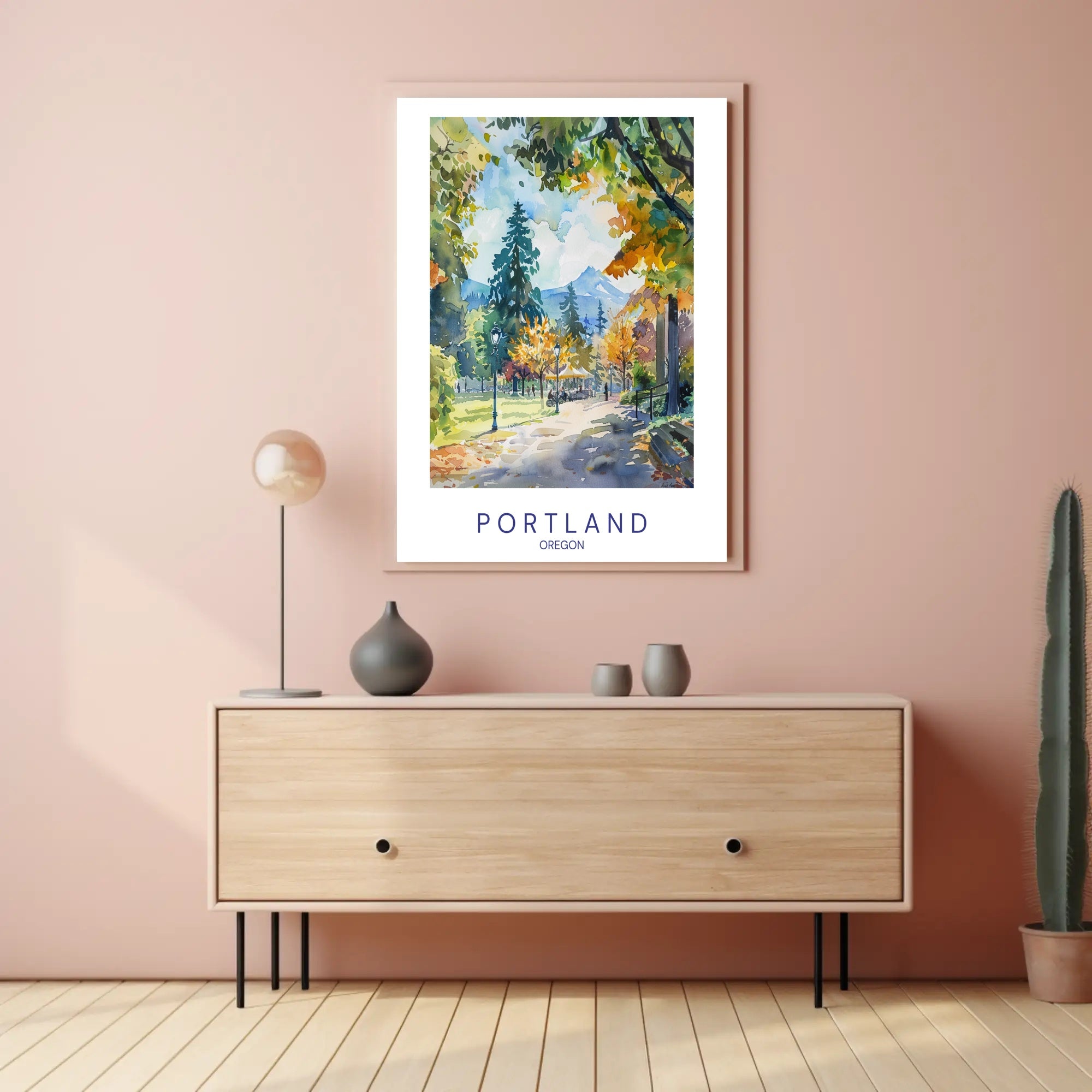 Scenic Portland Poster PosterGoat