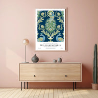 William Morris Cotton Prints Exhibition Poster