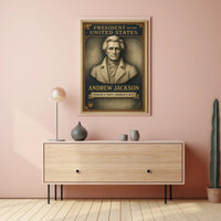 Andrew Jackson 7th President Poster