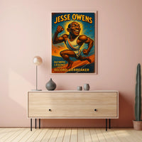 Olympic Legend Vintage Sports Poster