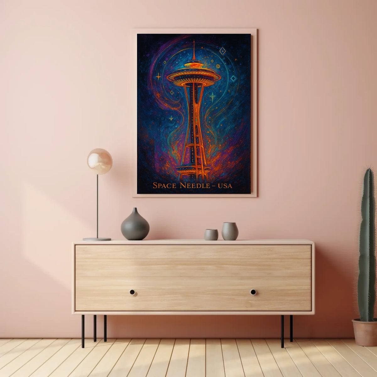 Space Needle USA Poster