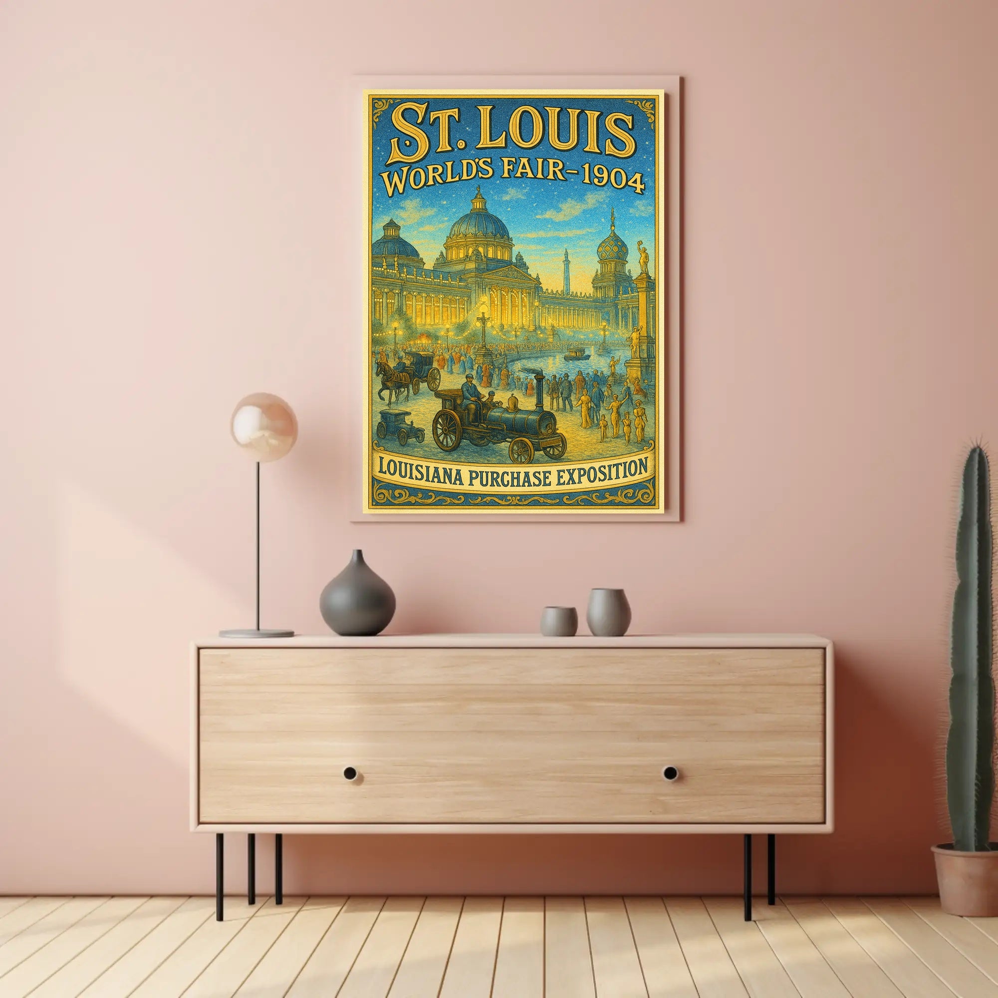 St. Louis World's Fair 1904 Poster PosterGoat