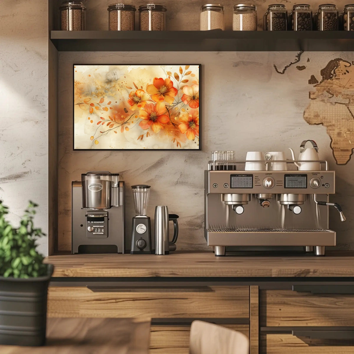 Autumn Blossom Artistry Poster