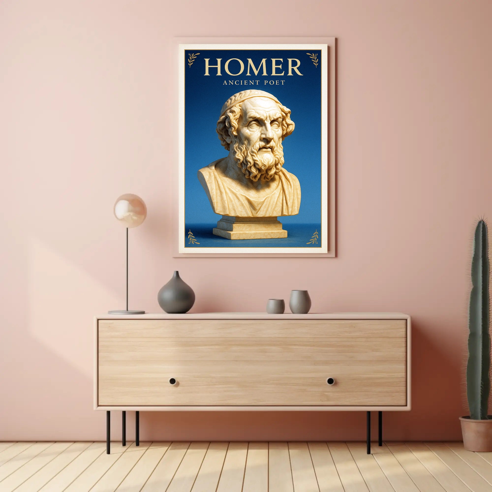 Homer Ancient Poet Poster PosterGoat