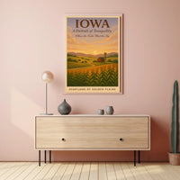 Iowa A Portrait of Tranquility Poster