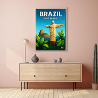 Discover Brazil Poster PosterGoat