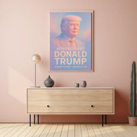 American Spirit Visionary Trump Surrealism Poster