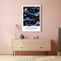 William Morris Cotton Prints Exhibition Poster