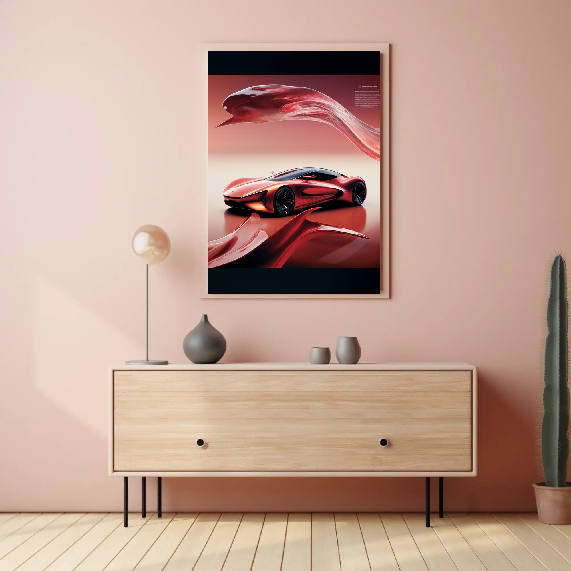Futuristic Elegance Poster PosterGoat