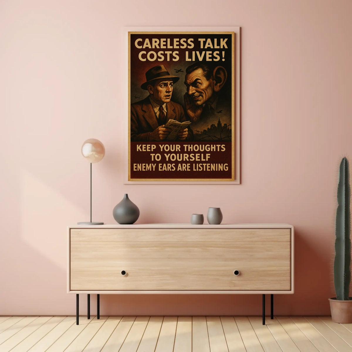 Careless Talk Costs Lives Poster