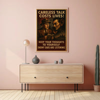 Careless Talk Costs Lives Poster