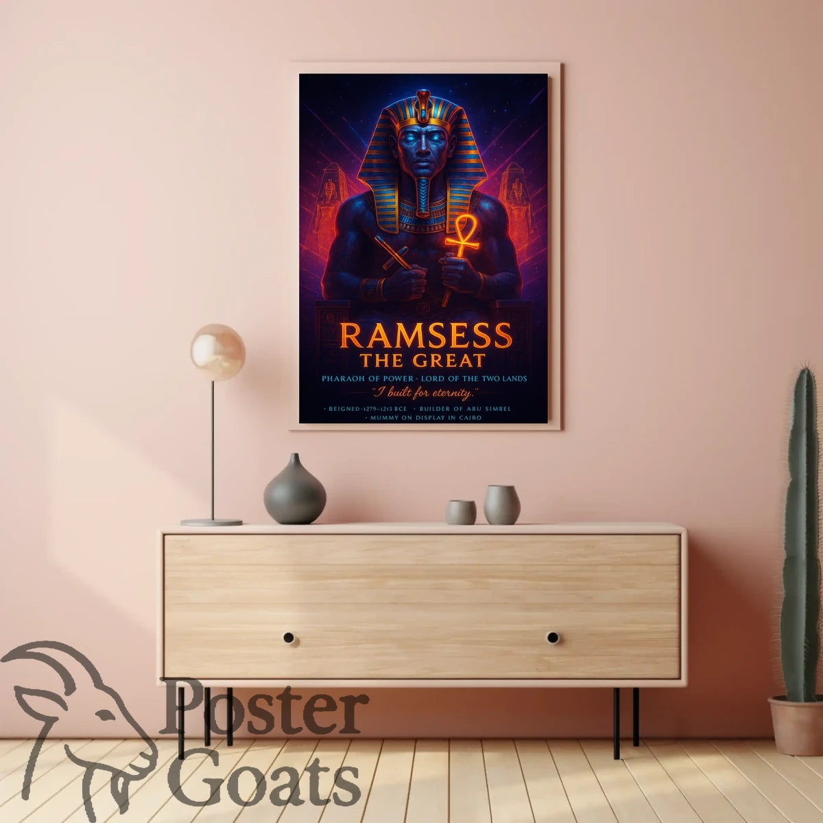 Ramses II Majesty Cultural or Heritage Poster